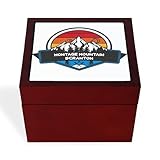 CafePress Montage Mountain Ski Scranton Pennsylvania Memory Keepsake Jewelry Box, 5'x5'x3.75'