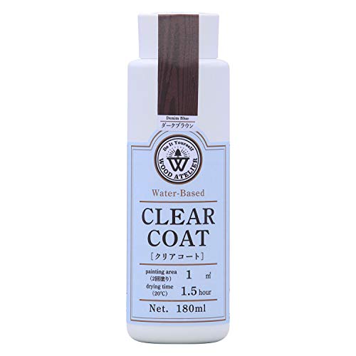 �a�M�y�C���g(Washi Paint) �����E���^���j�X �E�b�h�A�g���G �N���A�R�[�g �ؕ����R�[�e�B���O �_�[�N�u���E�� 180ml CC-12