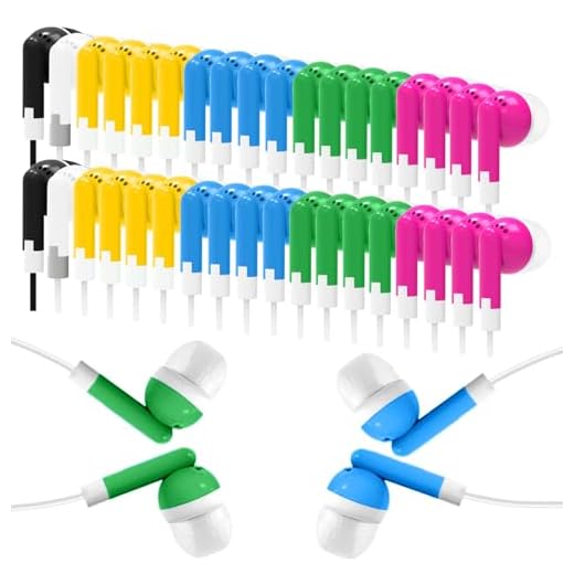 Wensdo 120 Pack Bulk Earbud Headphones Multi Colors Earphones Perfect for School Classroom Students Kids Children Gifts and Adults-Wholesale Disposable Earphones