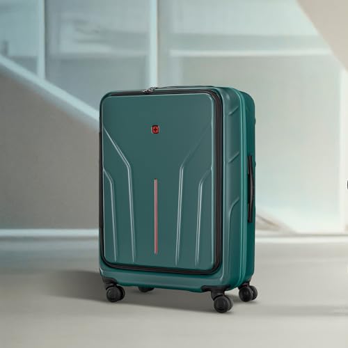 Image of WENGER, Amplix, Hardside Suitcase, Swiss Designed, Travel Luggage Bag for Business & Leisure