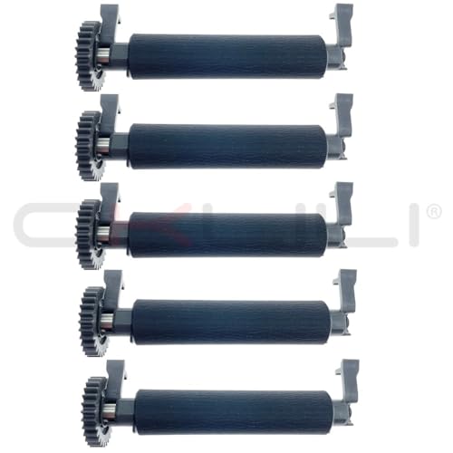 Rodillo de platina de transferencia Zebra ZD410 ZD411 ZD611 con engranajes para impresión nítida