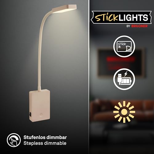 Lampara pared recargable táctil para pasillos y zonas oscuras 3