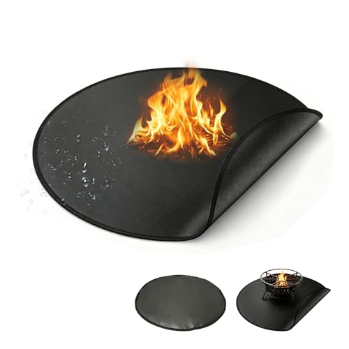 Grill Unterlage, Feuerfeste Unterlage für Feuerschalen...