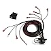 WARN 99897 Lighted Dash Rocker Switch Kit , Black