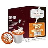 Fresh Roasted Coffee, Pumpkin Spice, Flavored Coffee Pods, K-Cup Compatible, 24 Count