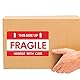 Hylabelest Handle with Care This Side Up Fragile Aufkleber 76 * 127mm Mädchen Typ