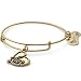Alex and Ani Love IV Rafaelian Gold Charm Bracelet