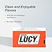 LUCY™ Nicotine Gum 4mg, 100 Count, Cinnamon - Health Canada Natural Health Product NPN 80108821 - NRT Stop Smoking Aid, Reduce Withdrawal Symptoms & Cravings