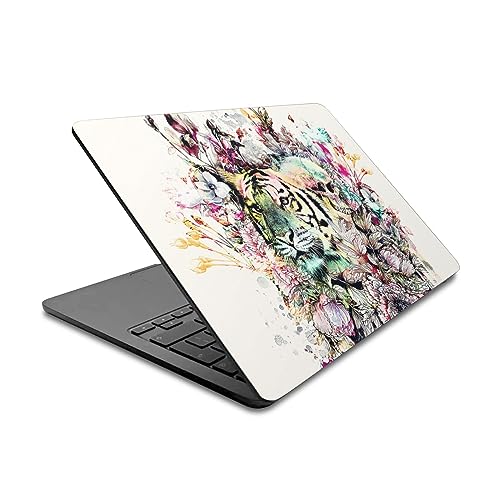 Skin vinyle premium MacBook Air 13.6 A2681 tigre art Riza Peker