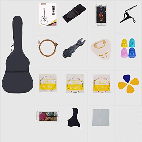 Guitare pour enfants, version améliorée de la guitare classique Kit de démarrage pour débutant Sac à dos pour guitare… - Les Beatles, Paul McCartney, John Lennon, RIngo Starr, George Harrison Guitare pour enfants, version améliorée de la guitare classique Kit de démarrage pour débutant Sac à dos pour guitare… – Image 3