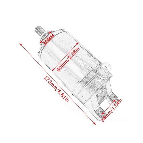 Démarreur électrique de remplacement pour moto Triumph 675 - 2