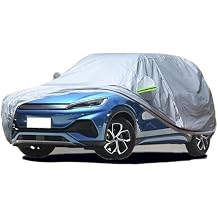 Oulesh Car Cover for BYD Yuan Plus, Outdoor Full Car Covers Snow Cover Sunshade Waterproof Dustproof All Weather
