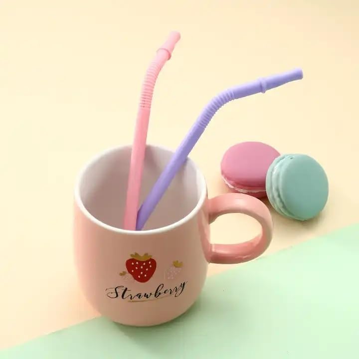 EZ LIVING 5pcs Multicolor Straw Material Silicone Silicone Drinking Straw Reusable Silicone Straw Flexible Silicone Straw BPA-Free Silicone Straw Eco-Friendly Silicone Straw (B0CW63J3VQ) Amazon Price History, Amazon Price Tracker