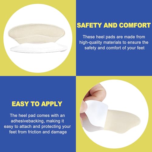 4 Pares de Protectores de Talón Antideslizantes para Zapatos miniatura 3