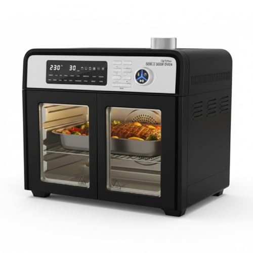 STARLYF Doble Door Oven Forno Friggitrice ad Aria XXL 28L