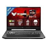 ASUS TUF A15, AMD Ryzen 7 170, RTX 3050-4GB, 16GB RAM (Upgradeable), 512GB SSD, FHD, 15.6″(39.6 cm),Windows 11 Home,Graphite Black, 2.3 Kg, FA506NCQ-HN006W, Gaming Laptop