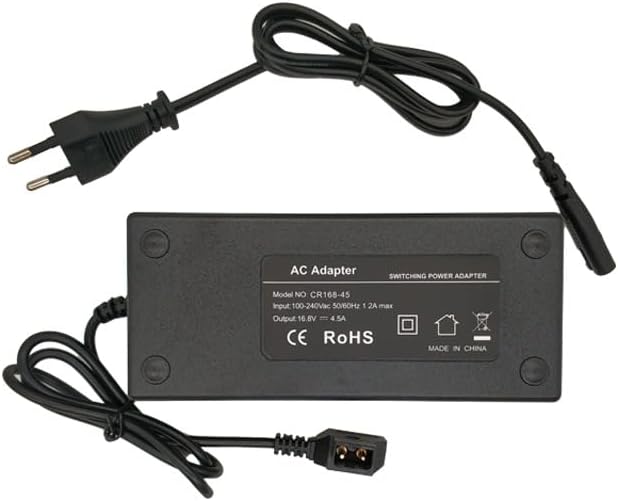 D-Tap Charger for V-Mount/V-Lock/Gold-Mount Batteries. 16.8V, 4.5A Battery Charger for Sony/Panasonic Professional Camera.Broadcasting LiveU/GoLive/TVU/Aviwest Backpack Livekit,LED Light etc.