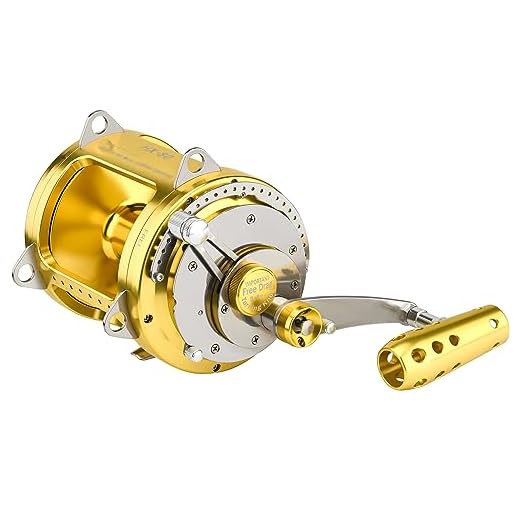 Gomexus Trolling Reel Tuna Shark Conventional Saltwater Reel 2 Speed 150lbs 80W 10 Year Test