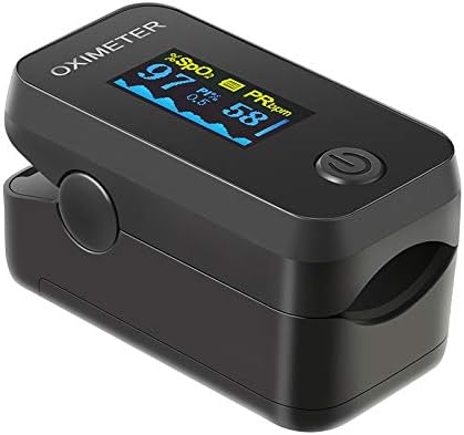 ComDent Pulse Oximeter, 3 in 1 Pulse Oximeter Fingertip with SpO2 Pulse Oximeter, Pulse Rate,Heart Rate Monitor, Fast Reading, Perfect for Sports, Home, Nursing Homes