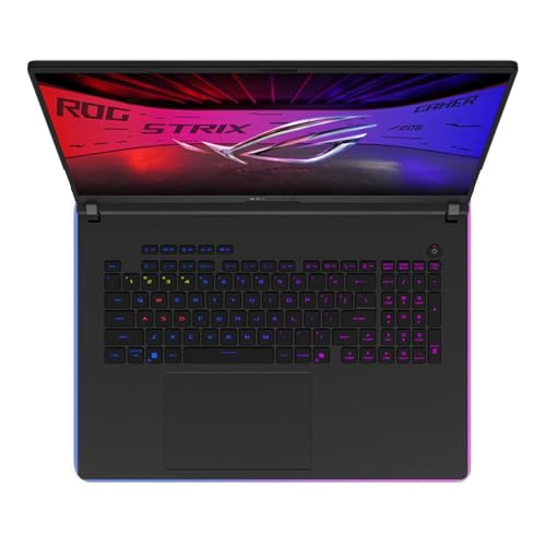 Image of ASUS ROG Strix Scar 18 Gaming Laptop | Intel Core Ultra 9 275HX | NVIDIA GeForce RTX 5090 | 64GB DDR5 2TB SSD Windows 11 Pro Off Black Bundle with Targus HD3 Gaming Chill Mat
