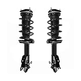 Front Quick Complete Struts & Coil Spring Assemblies Compatible with 2006-2011 Honda Civic Sedan (Pair)