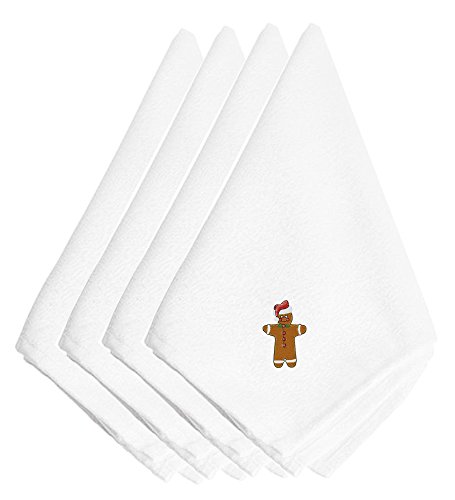 Servilletas Bordadas Cuadradas Multicolor 20 in x4 miniatura 1