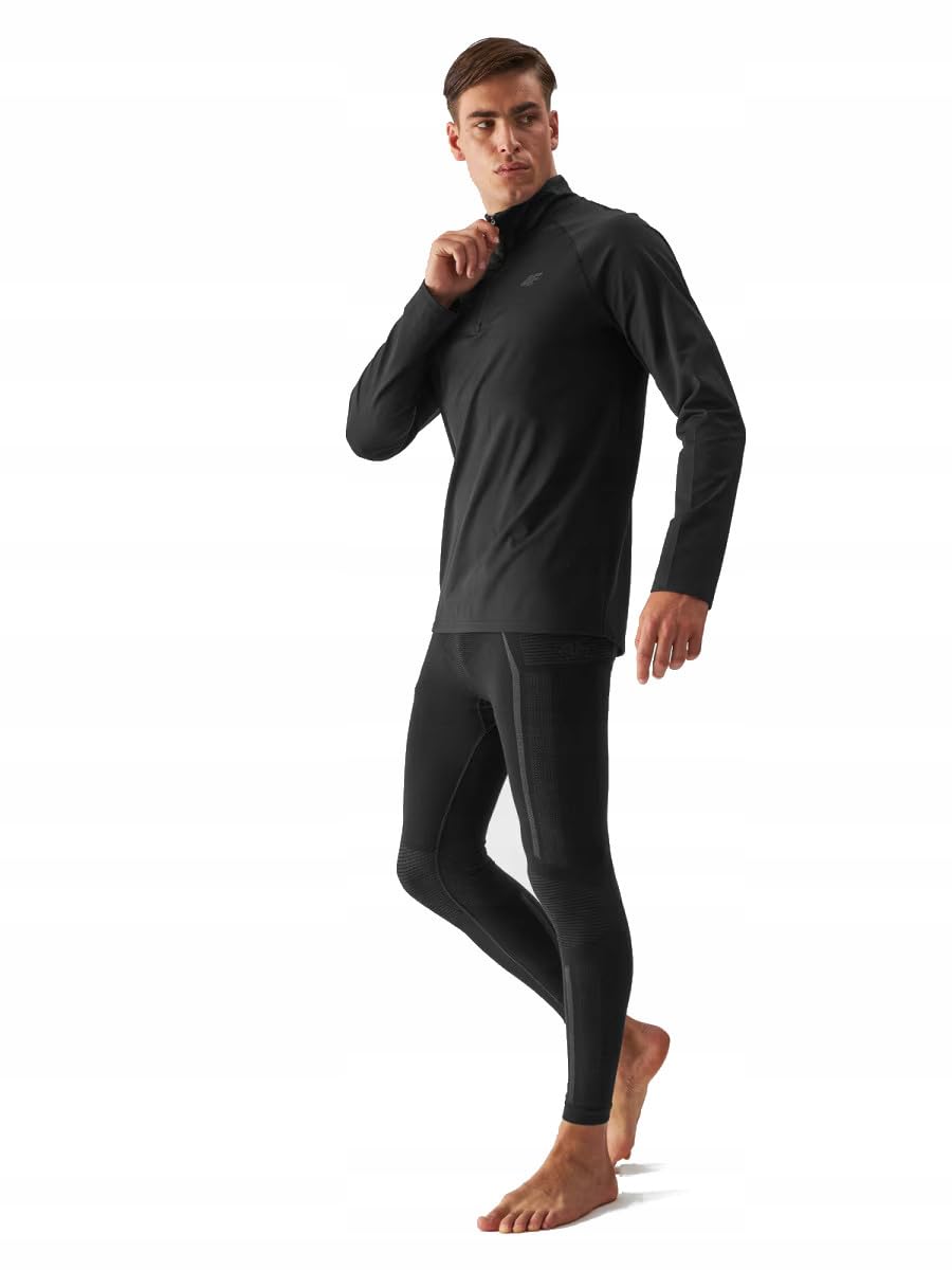 Męska bluza termoaktywna 4F BRUM076 czarny