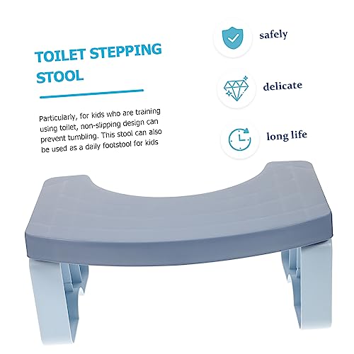 Taburete reposapiés de baño para niños plástico resistente desgaste 6