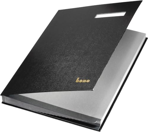 Livre A4 Bene Signature noir 76400 avec reliure haute résistance