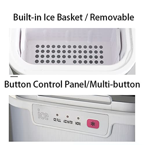 Máquina Compacta Portátil Para Hacer Cubos De Hielo miniatura 5