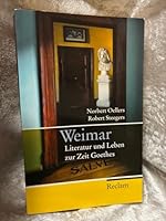 Treffpunkt Weimar: Literatur und Leben zur Zeit Goethes 3150201829 Book Cover