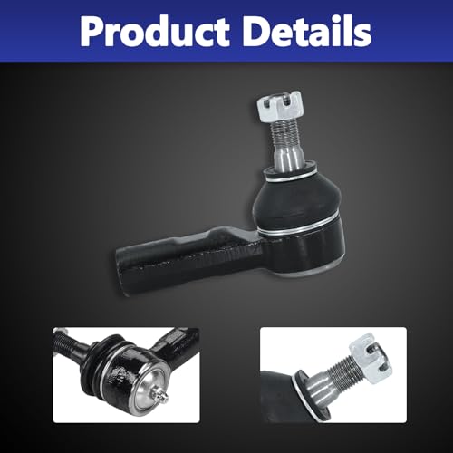 HAWK BROTHER 8Pcs Front Steering Inner Outer Tie Rod End Sway Bar Boots Bellow Replacement for 2013-2016 Dodge Dart-K750691, ES801129, EV801132 by HAWK BROTHER - Used condition - Image 3