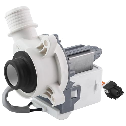WH23X24178 B40-3A01 Washer Drain Pump Assembly Compatible with GE/Hotpoint Washing Machine WH23X28418 WH23X27574 B30-3A02 4958182 AP6889136 EAP12723115 PD00055680 PS12723115 by AMI PARTS
