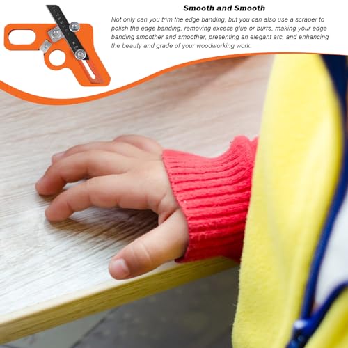 PINNKL Aparador de faixa de borda, ferramenta de aparador de faixa de borda,Cortador manual de borda