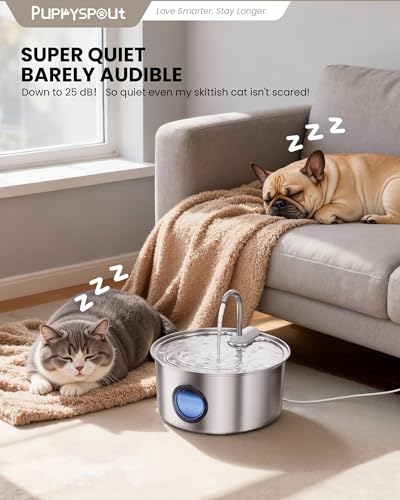 Fuente para agua de gato con bomba de repuesto miniatura 4