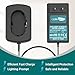Creabest New Battery Charger Compatible with Makita 7.2V 9.6V 12V 14.4V 18V Pod Style Ni-MH/Ni-CD Battery, Compatible with 7000 7002 7033 9000 9001 9002 9033 9600 PA12 PA14 (NOT for Li-ion Battery)