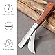 Multifunktionale Okuliermesser, Gartenmesser Klappbar, Outdoors Professionelles Okuliermesser Garden Knife,Edelstahl Klappgarten Knospungs Messer zum Pfropfen,Multi Schneidewerkzeug für Jäten,Pfropfen