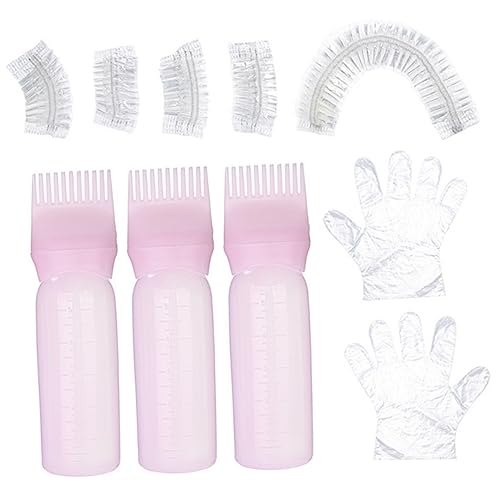 ERINGOGO Kit De Teinture Pour Cheveux Applicateur Huile Capillaire Outil De Coloration Pour Salon à Domicile Kit De Décoloration Pour Cheveux Foncés