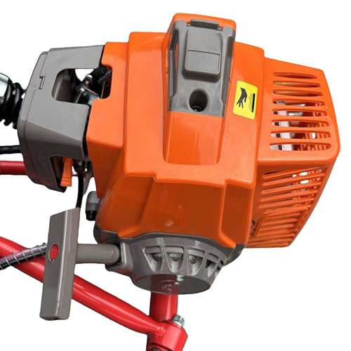 90 cc 2-Takt-Offroad-Go-Kart, 34 km/h, ab 10 Jahren, ATV, Freizeitspielzeug (rot) – Bild 7