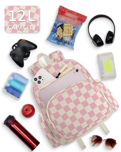 Image of atgark Corduroy Toddler Backpack for Girls Boys: Preschool Kindergarten Backpack - Cute Kids Backpacks for Girls Boys