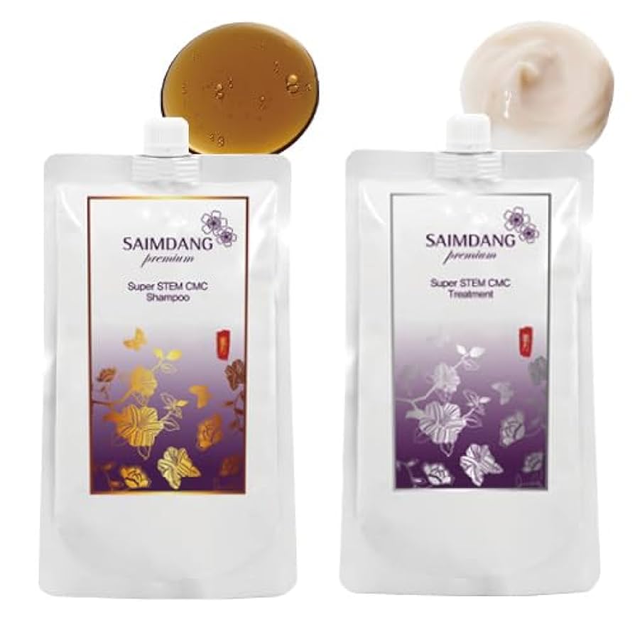 サイムダン プレミアムシャンプー&トリートメント セット Amazon | ＜レフィル2点セット 各450ml＞ サイムダン プレミアム