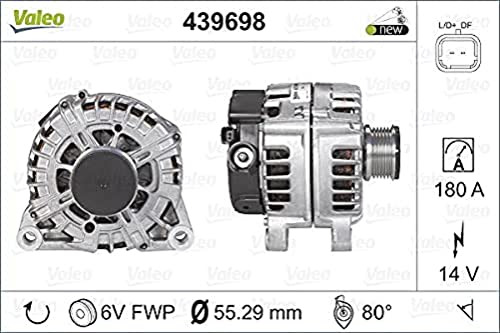 VALEO 439630 Alternatore Amperaggio: 180 Amp Alette