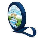 Country Brook Design 1 Inch Navy Blue Nylon Heavy Webbing, 10 Yards