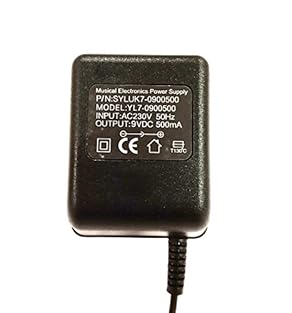 12v 1A (1000mA) Regulated Power Supply Zero Hum, Noise Free Power Supply Designed for Musical Equipment Center-Negative Polarity