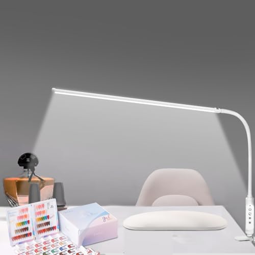 CGBE Nail Light for Desk: 360° Adjustable Nail Lamp for