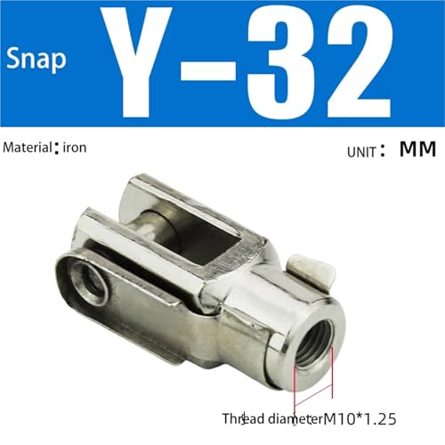 Conector tipo Y32 para cilindro estándar con hebilla niquelada 3