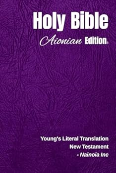 Paperback Holy Bible Aionian Edition: Young's Literal Translation - New Testament Book