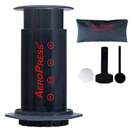 Aerobie AeroPress, koffiezetapparaat met opbergzak.