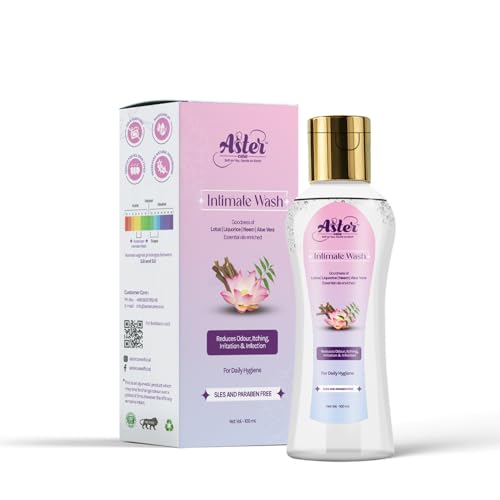 Image of Mild Intimate Wash - PH Balancing with Soap-Free Water Based Formula and Natural Ingredients to Reduce Itching, Odor, Discomfort & Dryness for Daily Hygiene