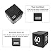 Feilifan Flip Timer, Productivity Cube Timer for Kitchen Studying Workout Classroom Kids ADHD 15-20-30-60 Minute Preset, Black
